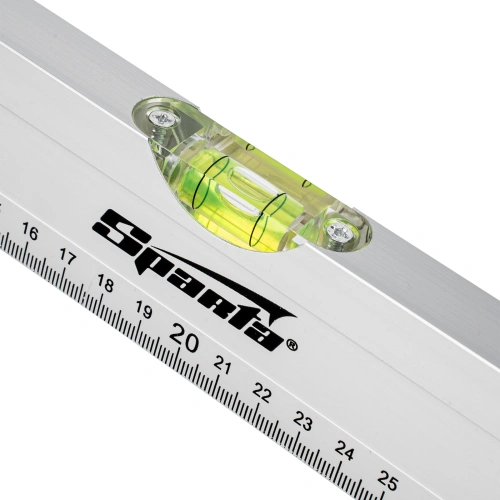 Уровень алюминиевый, 400 мм, 2 глазка, линейка Sparta по ценам производителя в Уфе с доставкой по всей России