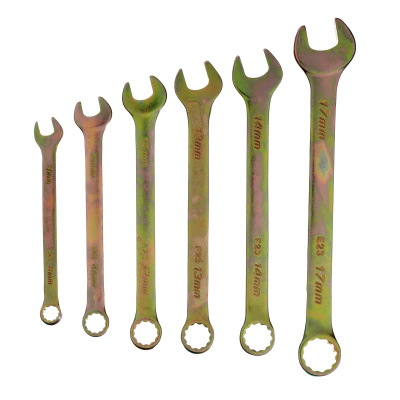 Набор ключей комбинированных, 8-17 мм, 6 шт Сибртех по ценам производителя в Уфе с доставкой по всей России