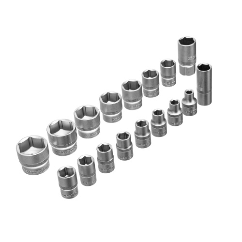 Набор инструментов, 1/2", пластиковый кейс, 32 предмета// Сибртех по ценам производителя в Уфе с доставкой по всей России