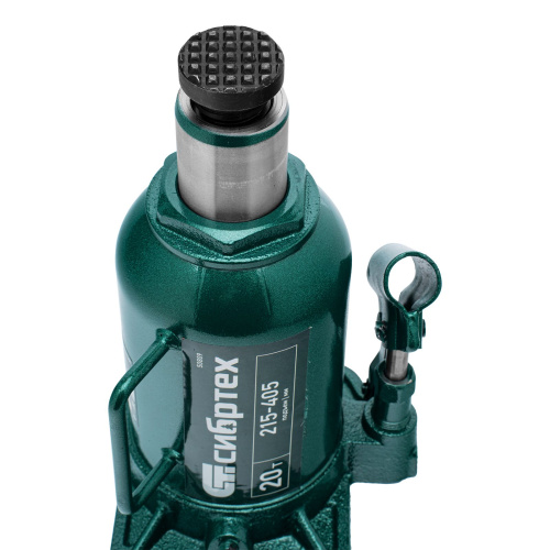 Домкрат гидравлический бутылочный, 20 т, 215-405 мм Сибртех по ценам производителя в Уфе с доставкой по всей России