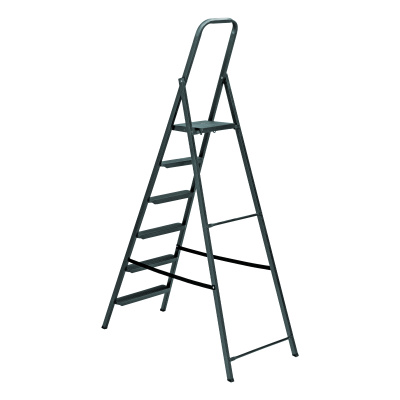 Стремянка 6 ступеней, компактная, стальная Сибртех по ценам производителя в Уфе с доставкой по всей России