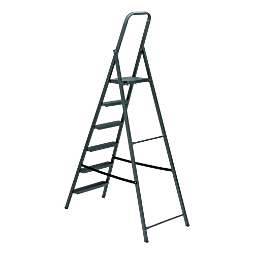 Стремянка 6 ступеней, компактная, стальная Сибртех по ценам производителя в Уфе с доставкой по всей России