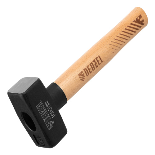 Кувалда, 1000 г, кованая головка, буковая рукоятка Denzel по ценам производителя в Уфе с доставкой по всей России