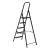 Стремянка 5 ступеней, компактная, стальная Сибртех по ценам производителя в Уфе с доставкой по всей России