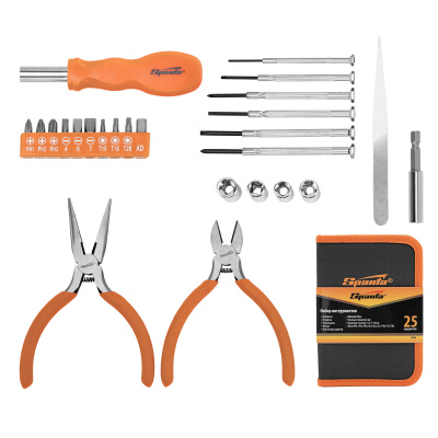 Набор инструментов бытовой, 25 предметов Sparta по ценам производителя в Уфе с доставкой по всей России