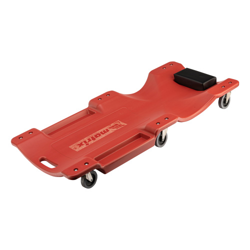 Лежак ремонтный на шести колесах, 1000 х 475 х 128 мм, пластиковый Matrix по ценам производителя в Уфе с доставкой по всей России