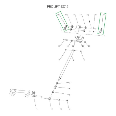 Соединительная пластина роликов для тележек SD15 по ценам производителя в Уфе с доставкой по всей России
