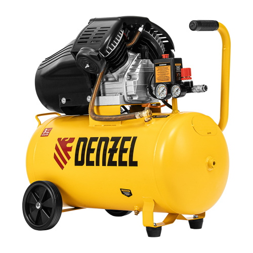Компрессор воздушный прям. привод DCV1800/50, 1,8 кВт, 50 литров, 320 л/мин Denzel по ценам производителя в Уфе с доставкой по всей России