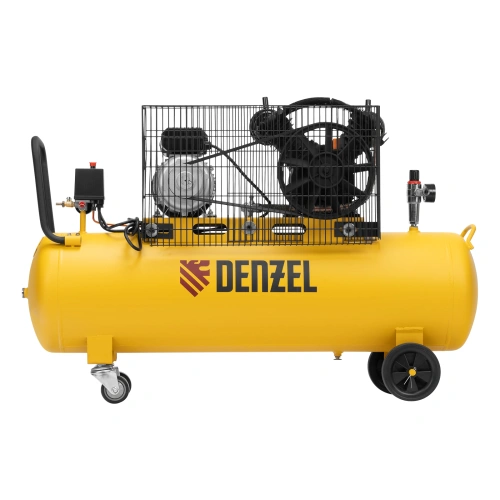 Компрессор воздушный BCV2300/100, ременный привод, 2.3 кВт, 100 литров, 440 л/мин Denzel по ценам производителя в Уфе с доставкой по всей России