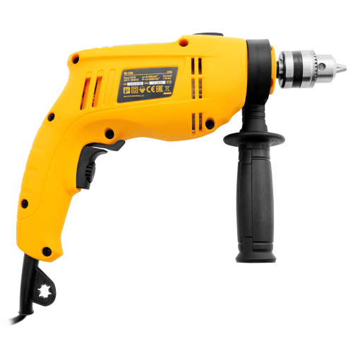 Дрель ударная ID-550, 550 Вт, 0-2900 об/мин, 46400 уд/мин Denzel по ценам производителя в Уфе с доставкой по всей России