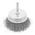 Щетка для дрели, 75 мм, "чашка" со шпилькой, витая проволока Сибртех по ценам производителя в Уфе с доставкой по всей России