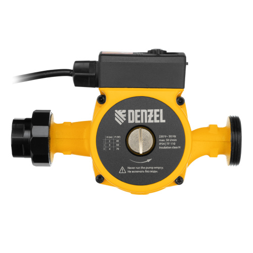 Циркуляционный насос CP25-4, напор 4 м, 50 л/мин, 1 м кабель, монт. длина 180 мм Denzel по ценам производителя в Уфе с доставкой по всей России