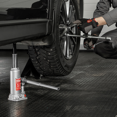 Домкрат гидравлический бутылочный, 3 т, высота подъема 194-372 мм Matrix по ценам производителя в Уфе с доставкой по всей России