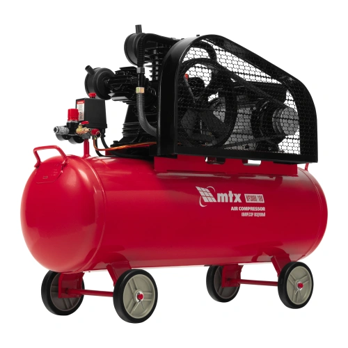 Компрессор воздушный ременный привод КР3000/100  3,0 кВт, 100 литров, 510 л/мин МТХ по ценам производителя в Уфе с доставкой по всей России