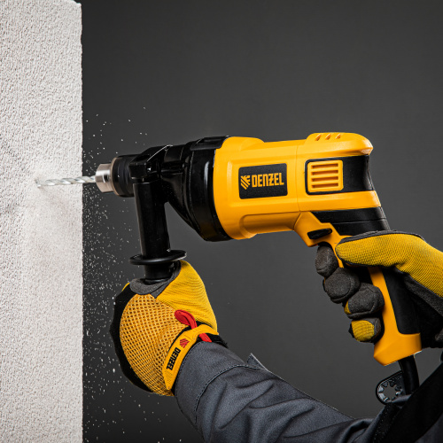Дрель ударная ID-850, 850 Вт, 0-3000 об/мин, 48000 уд/мин Denzel по ценам производителя в Уфе с доставкой по всей России