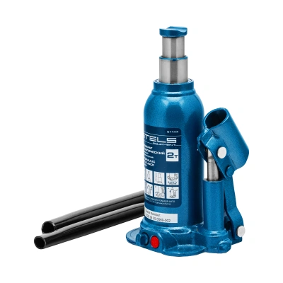 Домкрат гидравлический бутылочный телескопический, 2 т, подъем 170-380 мм Stels купить в Москве с доставкой по всей России | ProtosMarket.ru