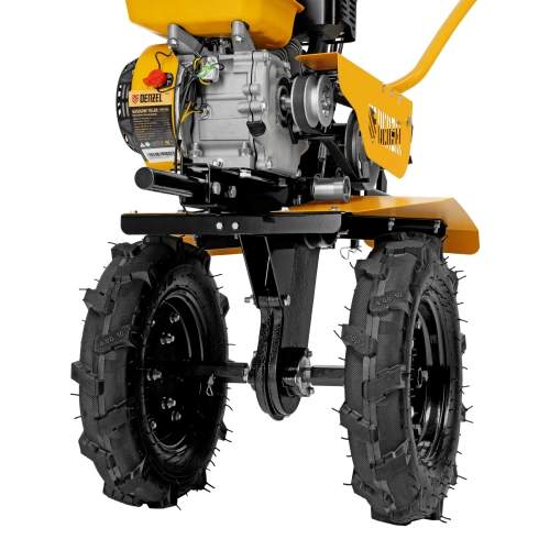 Мотоблок DPT-270S, 7 л.с., ремен.сцеп, фрез 3х4, ШОМ, передачи 2В/1Н Denzel по ценам производителя в Уфе с доставкой по всей России