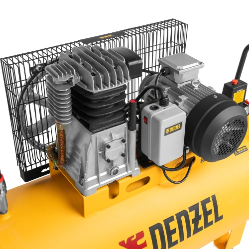 Компрессор воздушный BCI3000-T/200, ременный привод , 3.0 кВт, 200 литров, 530 л/мин Denzel по ценам производителя в Уфе с доставкой по всей России