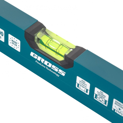 Уровень алюминиевый, 1200 мм, 2 глазка, HanD Werker Gross по ценам производителя в Уфе с доставкой по всей России