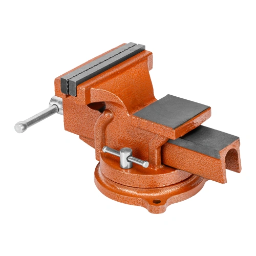 Тиски слесарные, 125 мм, поворотные, с наковальней Sparta по ценам производителя в Уфе с доставкой по всей России