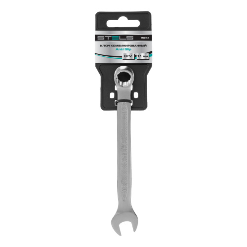 Ключ комбинированный, 11 мм, CrV, антислип Stels по ценам производителя в Уфе с доставкой по всей России