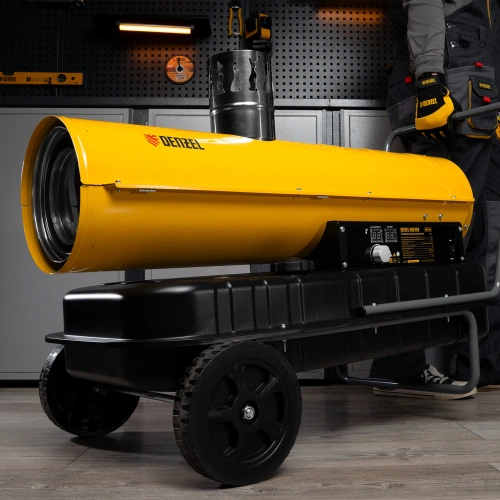 Дизельная тепловая пушка NHG-30i, 30 кВт, 750 м3/ч, непрямой нагрев, цифровой термостат Denzel по ценам производителя в Уфе с доставкой по всей России