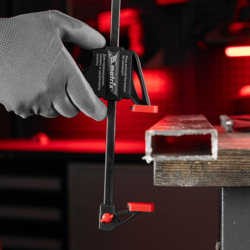 Струбцина универсальная, быстрозажимная, F-образная, 450 х 565 х 45 мм, пластиковый корпус Matrix по ценам производителя в Уфе с доставкой по всей России