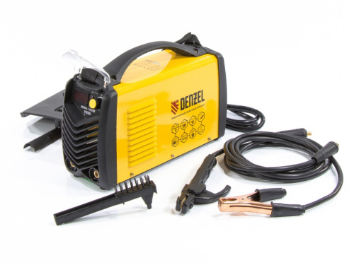 Аппарат инверторный дуговой сварки ММА-160ID, 160 А, ПВР 60%, диаметр электрода 1.6-3.2 мм, провод 2 м Denzel по ценам производителя в Уфе с доставкой по всей России