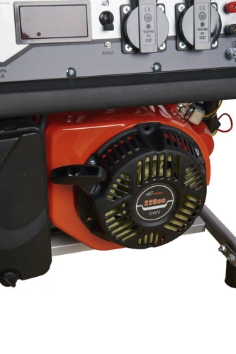 Генератор бензиновый 3,3 кВт 220В 16 л с электростартером и колесами TOR KM4800H по ценам производителя в Уфе с доставкой по всей России