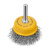Щетка для дрели, 50 мм, Чашка, со шпилькой, нержавеющая витая проволока Denzel по ценам производителя в Уфе с доставкой по всей России