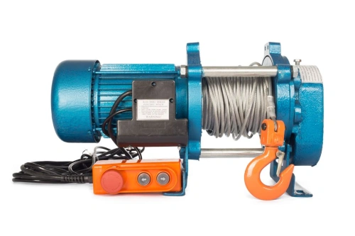 Лебедка электрическая  300 кг  30 м с канатом 220 В TOR KCD по ценам производителя в Уфе с доставкой по всей России
