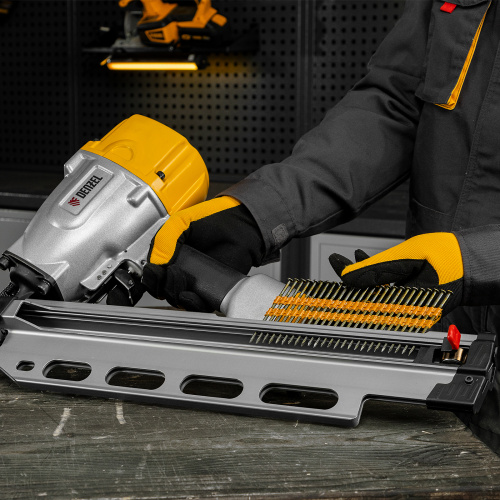 Гвозди для пнев. нейлера (крашен.) длина - 75 мм, диам. - 3,05 мм, 2000 шт. Denzel по ценам производителя в Уфе с доставкой по всей России