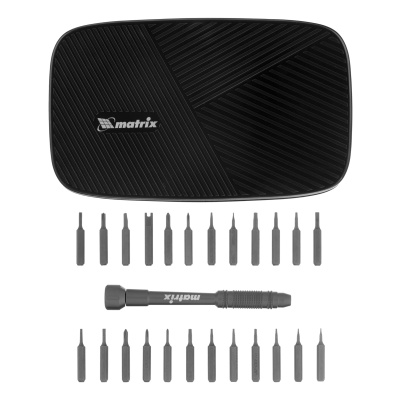 Набор для точных работ 26 в 1, универсальный, сталь CrV Matrix по ценам производителя в Уфе с доставкой по всей России