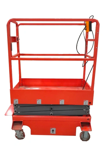Подъемник ножничный передвижной 240 кг 3/5 м TOR GTJY DC аккумуляторный по ценам производителя в Уфе с доставкой по всей России