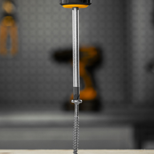 Отвертка PZ1x75 мм, CrV, трехкомпонентная рукоятка Denzel по ценам производителя в Уфе с доставкой по всей России