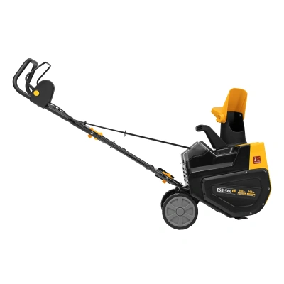 Снегоуборочная машина аккумуляторная, ESB-560Li, 560 мм, 40В, 2 АКБ 5 Ач, ЗУ, метал. шнек Denzel по ценам производителя в Уфе с доставкой по всей России