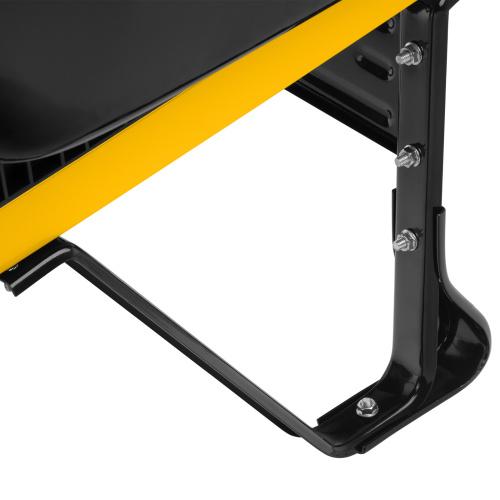 Тачка строительная, усиленная, объем 140 л, 250 кг, двухколесная, колесо 15х6.00-6 Denzel по ценам производителя в Уфе с доставкой по всей России