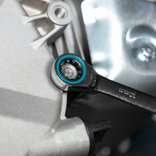 Набор ключей комбинированных с трещоткой, 8-19 мм, 7 шт, CrV Gross по ценам производителя в Уфе с доставкой по всей России