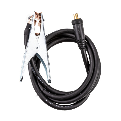 Кабель сварочный_Клемма 500А_Вилка 35-50, сеч. 50 мм2, 3 м по ценам производителя в Уфе с доставкой по всей России