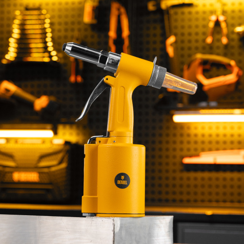 Пневматический заклепочник PR4, 2,4-4,8 мм Denzel по ценам производителя в Уфе с доставкой по всей России