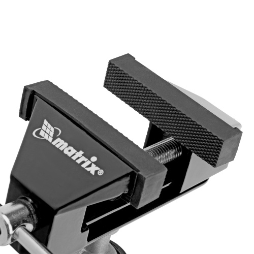 Тиски настольные, многофункциональные, сменная насадка, хомут для дрели, шарнирный механизм, 70 мм Matrix по ценам производителя в Уфе с доставкой по всей России