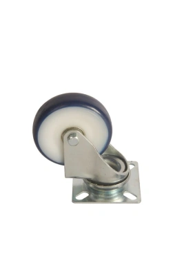 Колесо аппаратное поворотное SCv 92 75 мм (синяя резина) по ценам производителя в Уфе с доставкой по всей России