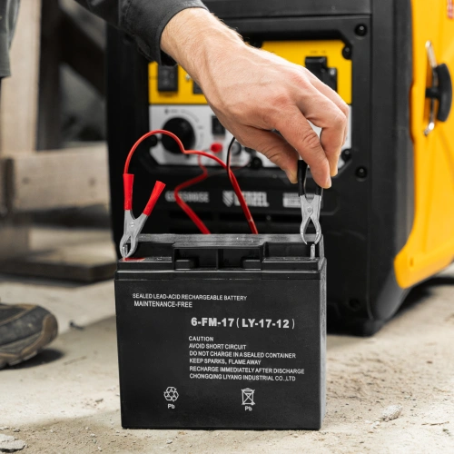 Генератор инверторный GS-5500iSE, 5,5 кВт, 230 В, закрытый корпус,электростартер Denzel по ценам производителя в Уфе с доставкой по всей России