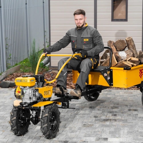 Мотоблок DPT-170S, 7 л.с., ремен.сцеп, фрез 3х4, ШОМ, передачи 2В/1Н Denzel по ценам производителя в Уфе с доставкой по всей России