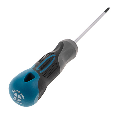 Отвертка PH0 x 75 мм, S2, трехкомпонентная рукоятка Gross по ценам производителя в Уфе с доставкой по всей России