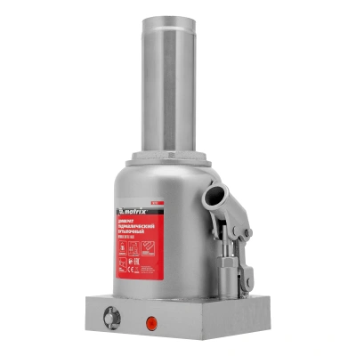 Домкрат гидравлический бутылочный, 30 т, h подъема 244-370 мм Matrix купить в Москве с доставкой по всей России | ProtosMarket.ru