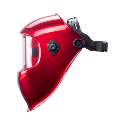 Маска сварщика КОРУНД-5 "красная" без коробки (ф-р 2100V, пр-во FoxWeld) по ценам производителя в Уфе с доставкой по всей России