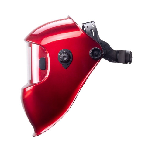 Маска сварщика КОРУНД-5 красная без коробки (ф-р 2100V, пр-во FoxWeld) по ценам производителя в Уфе с доставкой по всей России