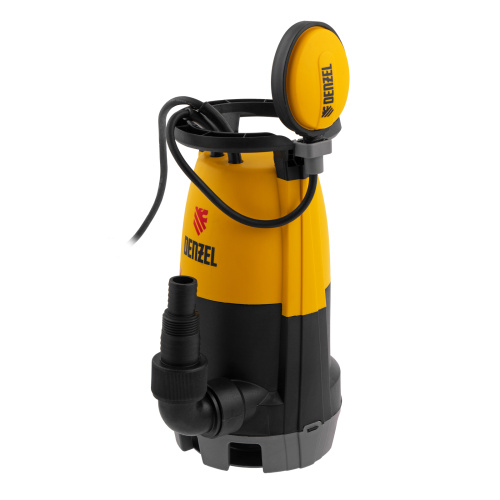 Дренажный насос для чистой и грязной воды DP-600S, 600 Вт, напор 7 м, 13000 л/ч Denzel по ценам производителя в Уфе с доставкой по всей России