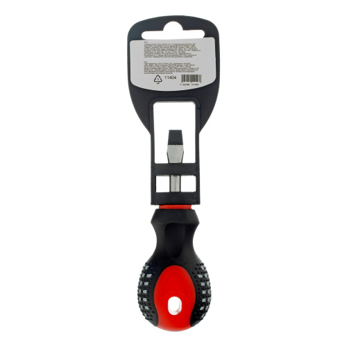 Отвертка Fusion, SL6 х 38 мм, CrV, трехкомпонентная рукоятка "Anti slip" Matrix по ценам производителя в Уфе с доставкой по всей России